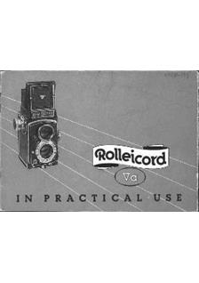 Rollei Rolleicord 5 a manual. Camera Instructions.